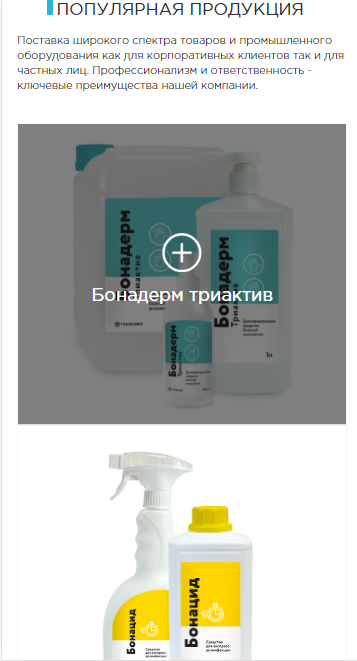 мобильная версия сайта http://trans-him.ru/
