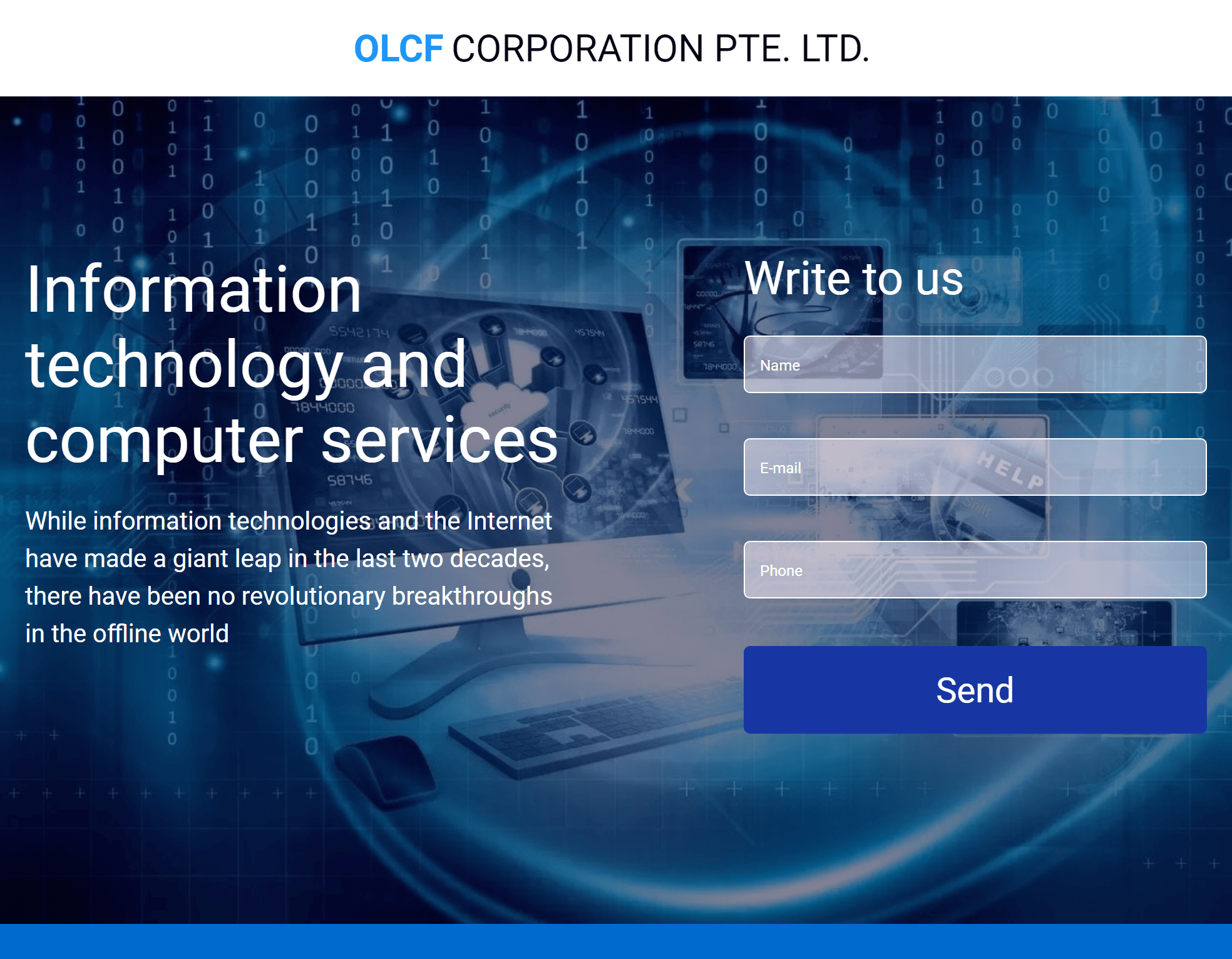 скриншот сайта https://olcf.sg/